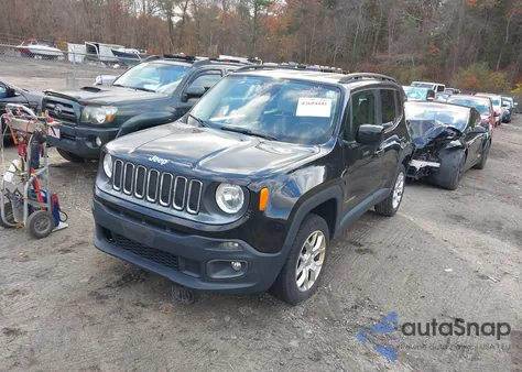 2016 Jeep Renegade Latitude из США, поврежденный, VIN ZACCJBBT2GPD99656